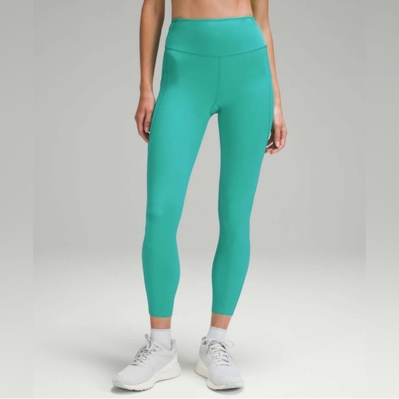 Lululemon Fast and Free High-Rise Tight/Leggings  25” pockets update sz 4 - Picture 3 of 15